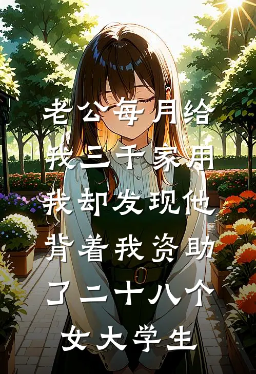 老公每月给我三千家用，我却发现他背着我资助了二十八个女大学生