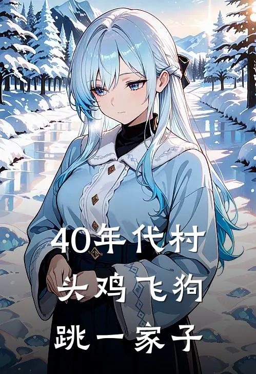 40年代村头鸡飞狗跳一家子