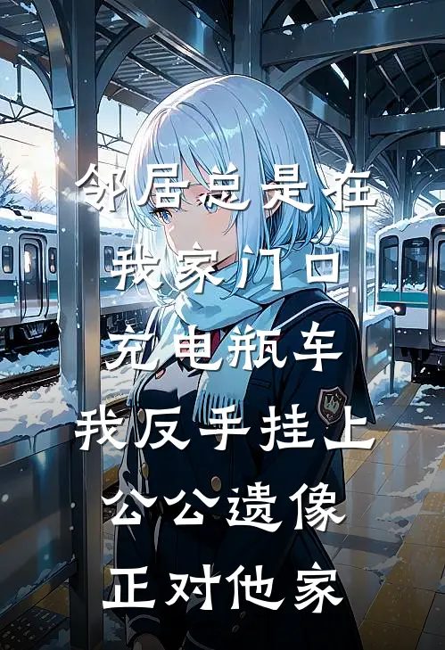 邻居总是在我家门口充电瓶车，我反手挂上公公遗像正对他家