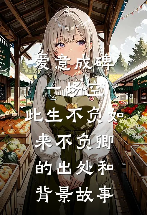 爱意成碑一场空,此生不负如来不负卿的出处和背景故事